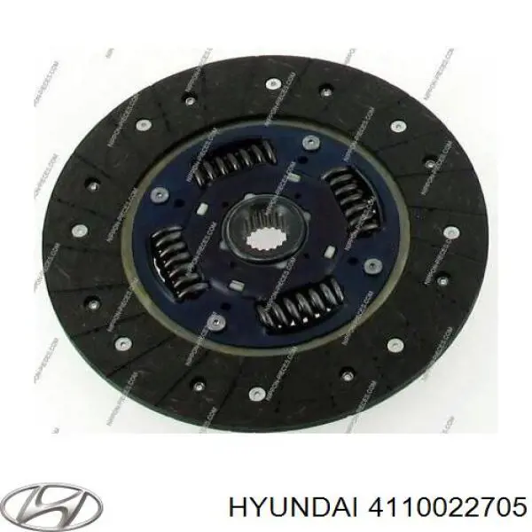 4110022705 Hyundai/Kia disco de embrague