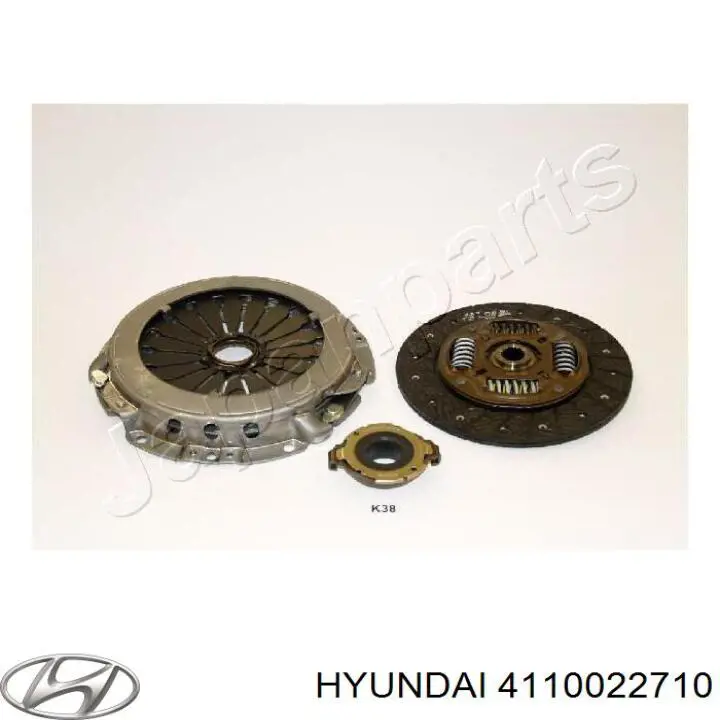 4110022710 Hyundai/Kia disco de embrague