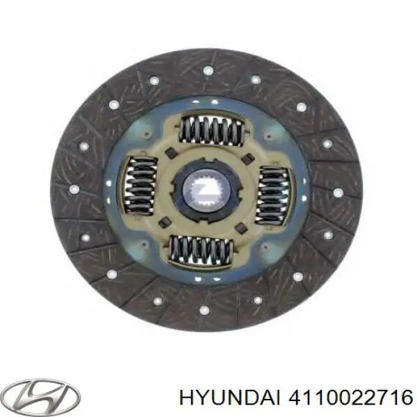 4110022716 Hyundai/Kia disco de embrague