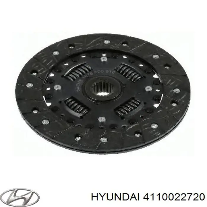 4110022720 Hyundai/Kia disco de embrague