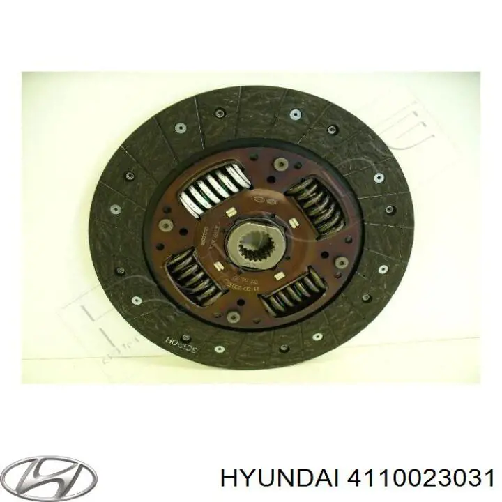 4110023031 Hyundai/Kia disco de embrague