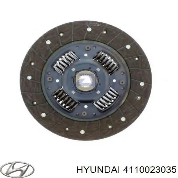 4110023035 Hyundai/Kia disco de embrague
