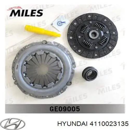 Disco de embrague Hyundai Accent 4 RB