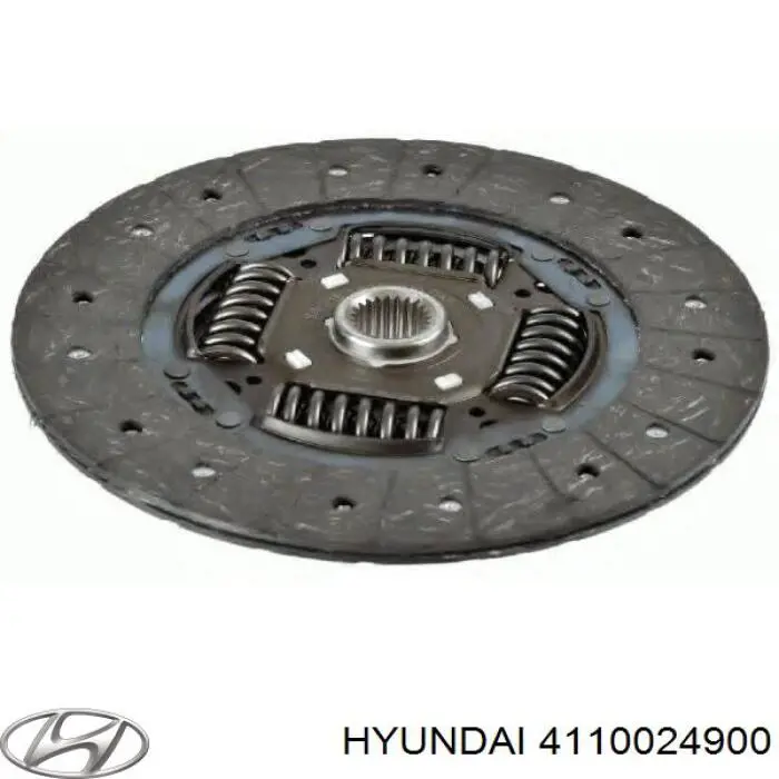 4110024900 Hyundai/Kia disco de embrague