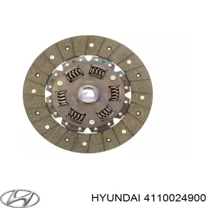 Disco de embrague para Hyundai Santa Fe II CM