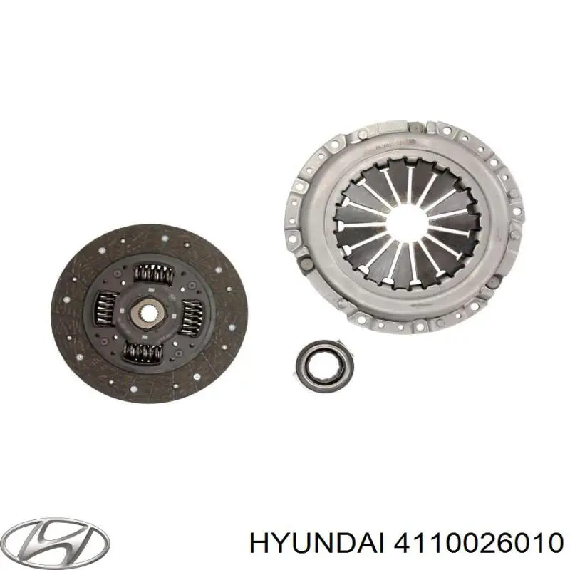Disco de embrague Hyundai Accent 4 RB