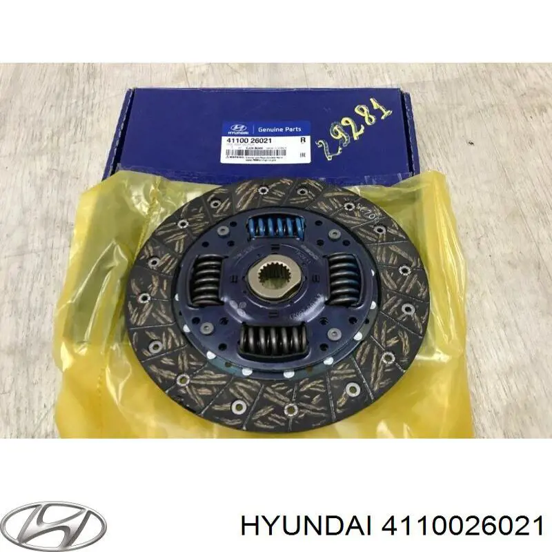 4110026021 Hyundai/Kia disco de embrague