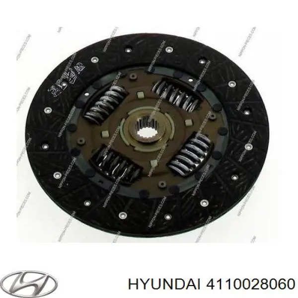4110028060 Hyundai/Kia disco de embrague
