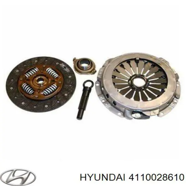 4110028610 Hyundai/Kia disco de embrague