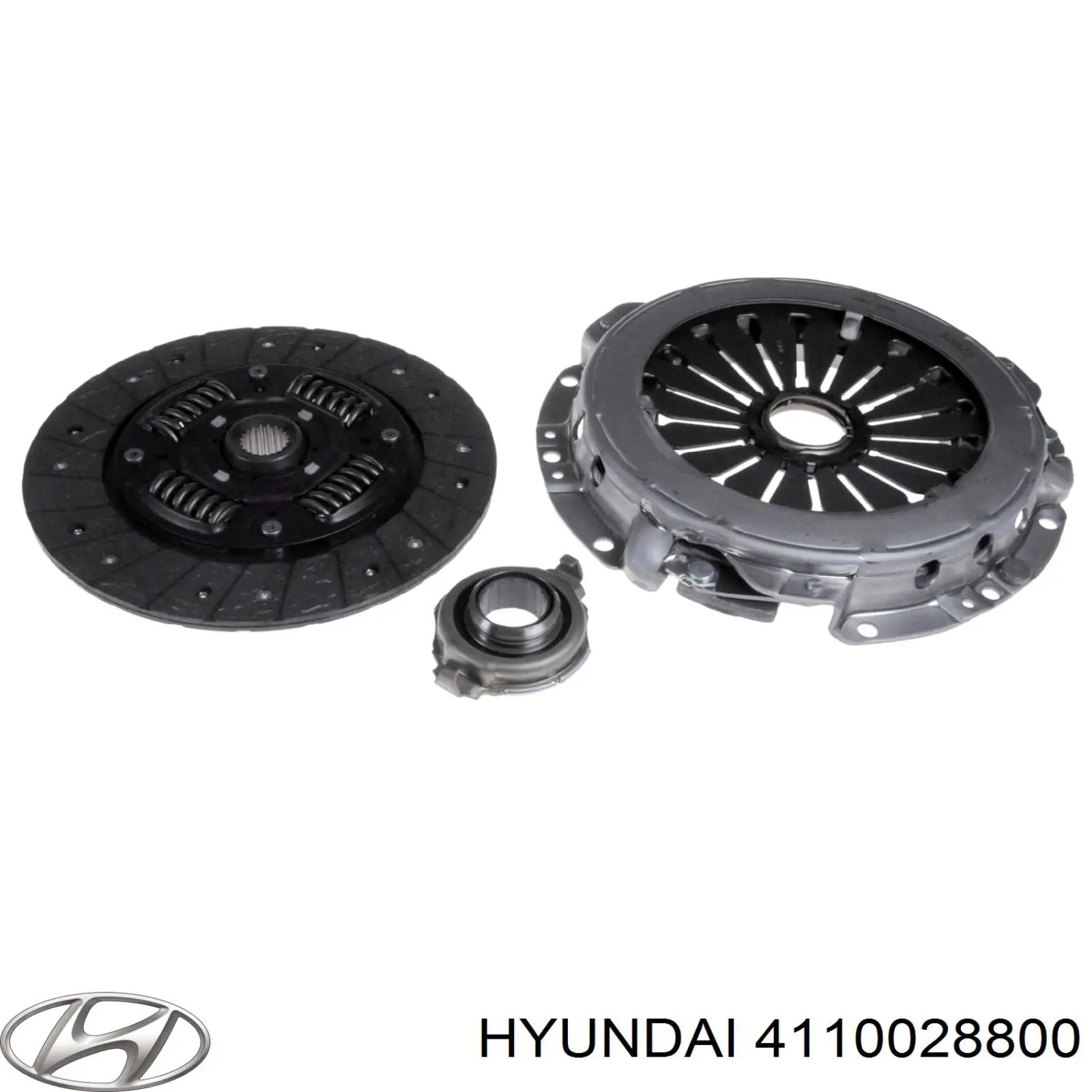 4110028800 Hyundai/Kia kit de embrague (3 partes)