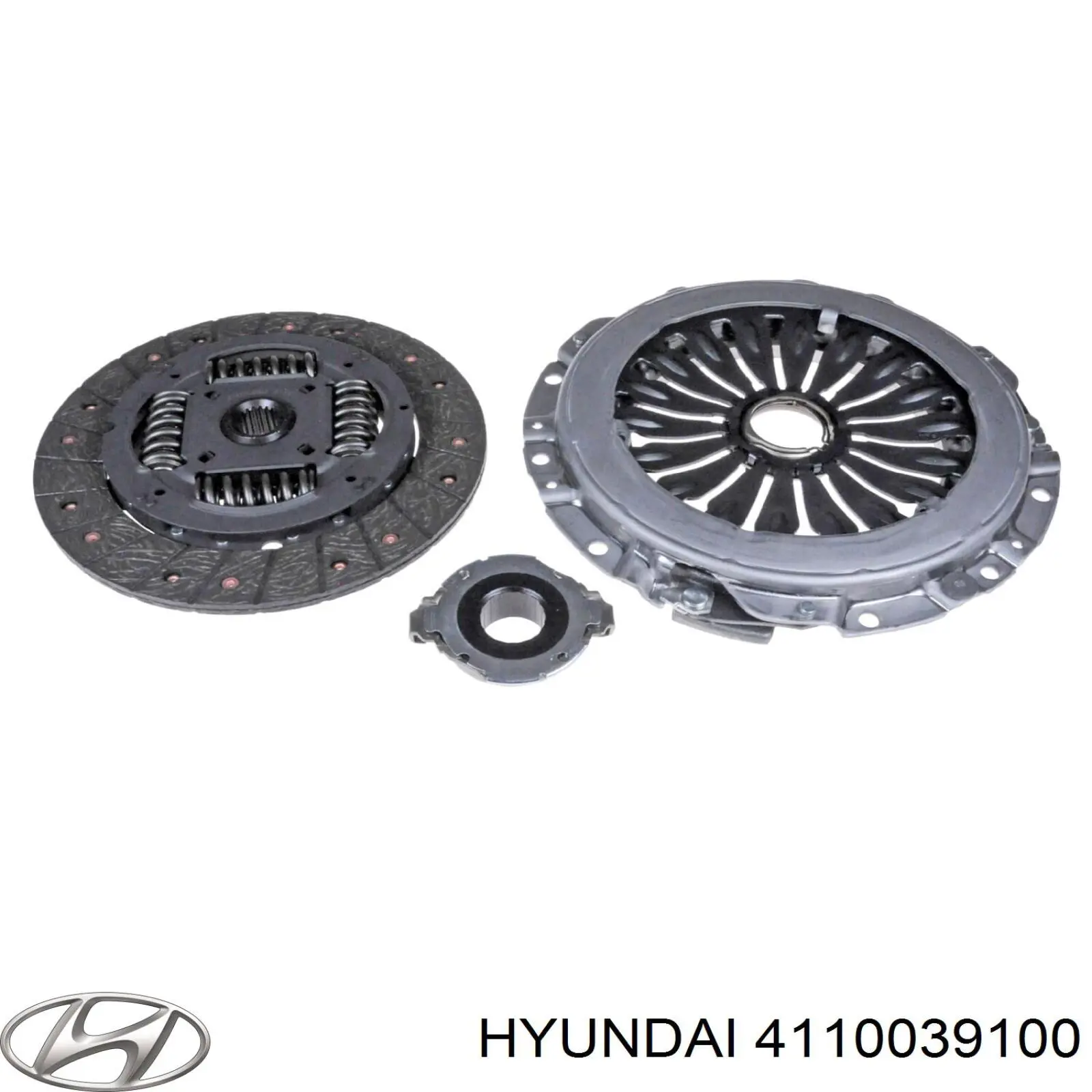 4110039100 Hyundai/Kia disco de embrague