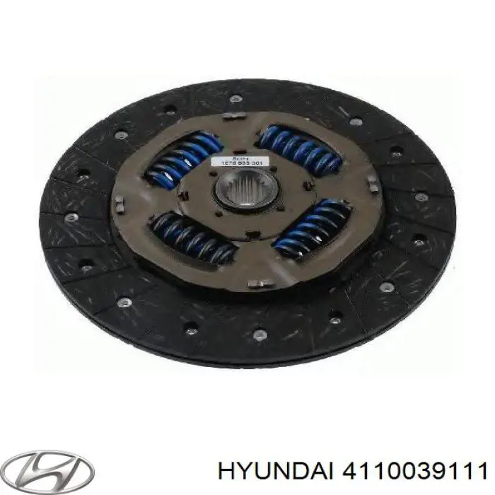 4110039111 Hyundai/Kia disco de embrague