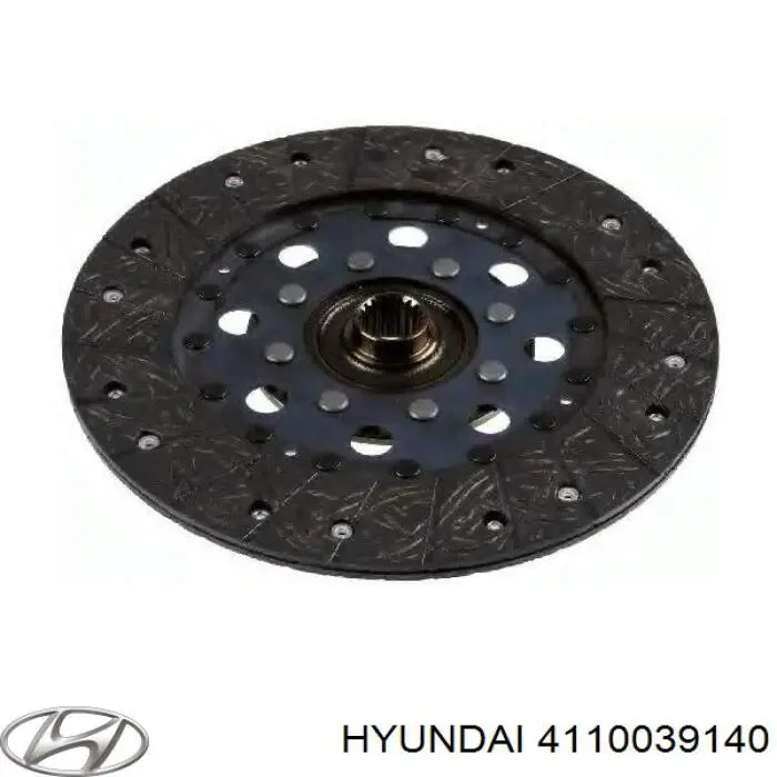 4110039140 Hyundai/Kia disco de embrague