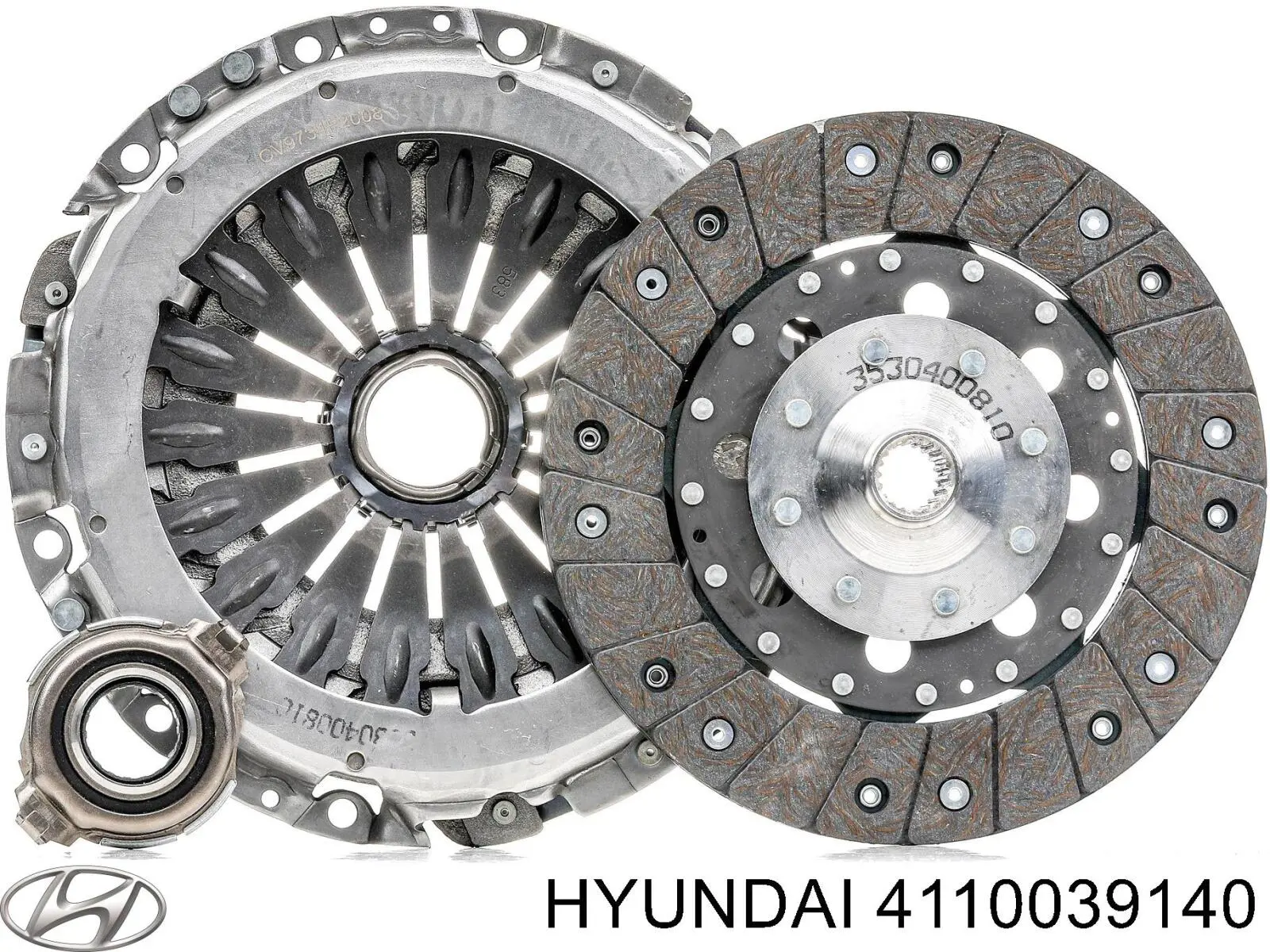 Disco de embrague 4110039140 Hyundai/Kia