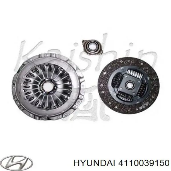 Disco de embrague S4110039150 Hyundai/Kia