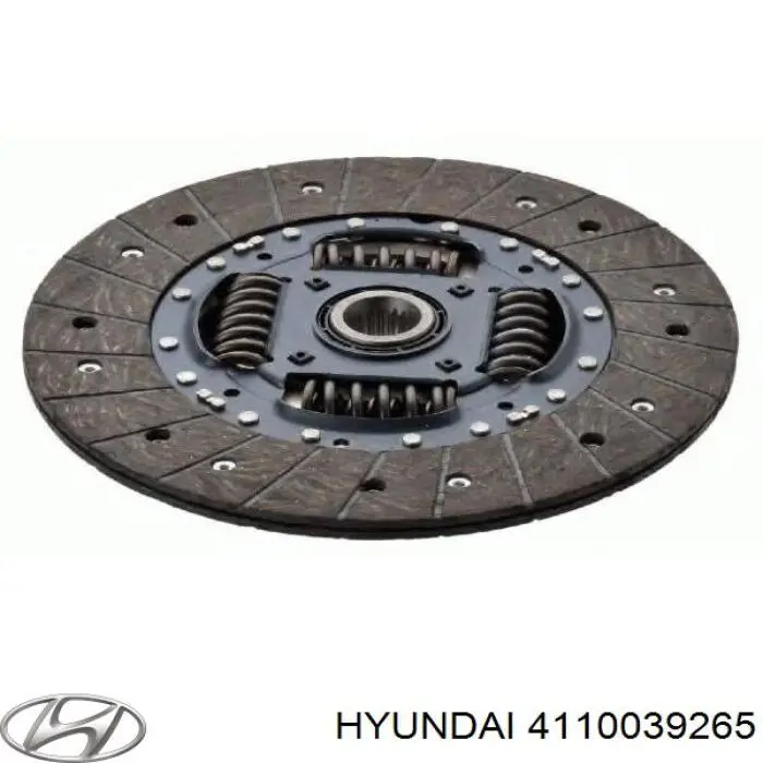 4110039265 Hyundai/Kia disco de embrague