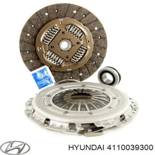 S4110039300 Hyundai/Kia Disco de embrague