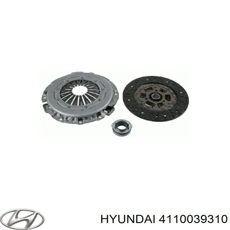 4110039310 Hyundai/Kia Embrague motor