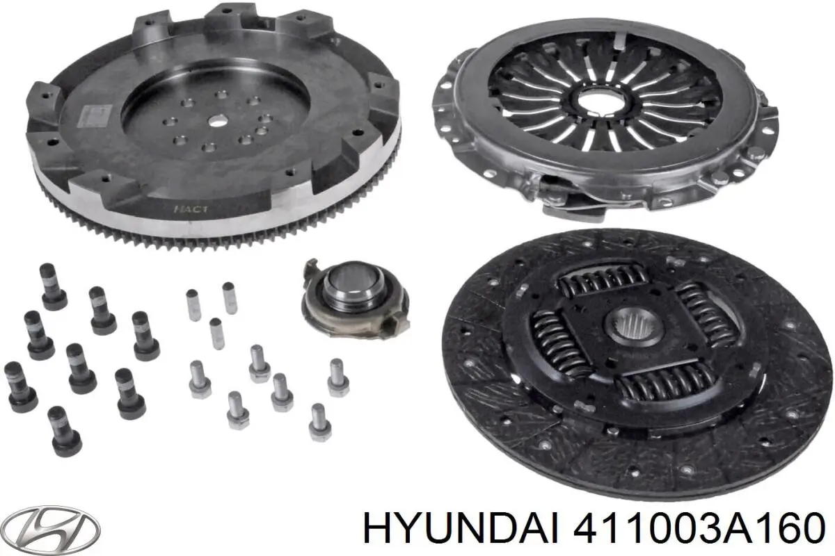 411003A160 Hyundai/Kia disco de embrague