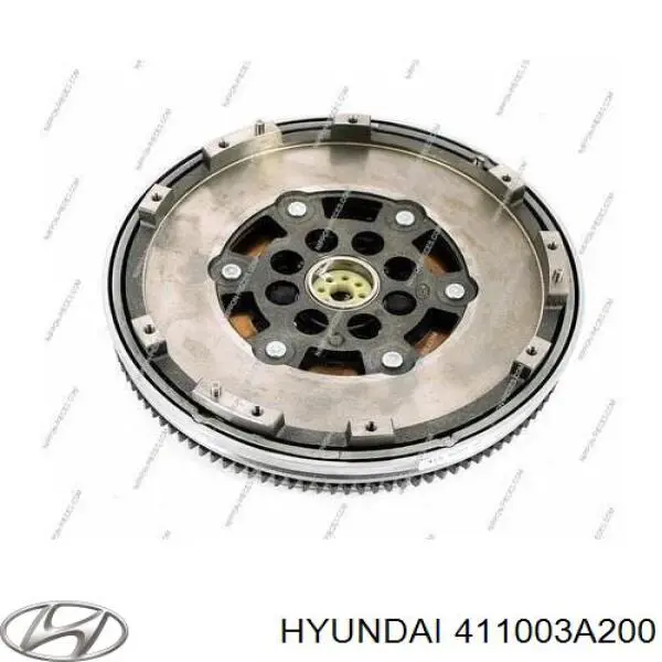 411003A200 Hyundai/Kia kit de embrague (3 partes)