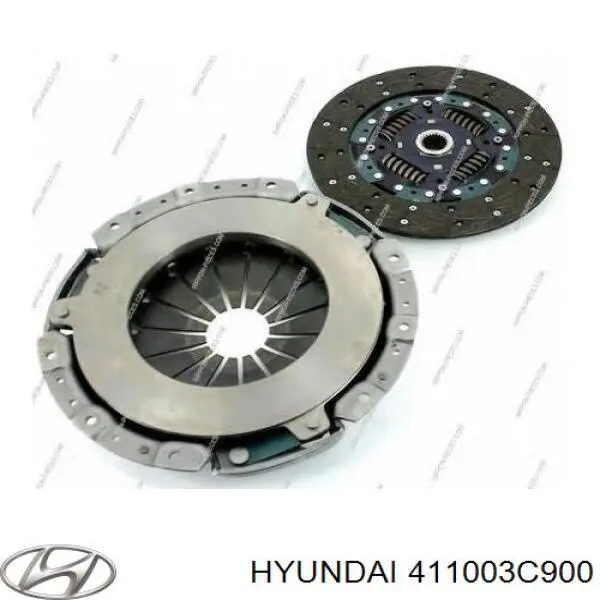 411003C900 Hyundai/Kia kit de embrague (3 partes)