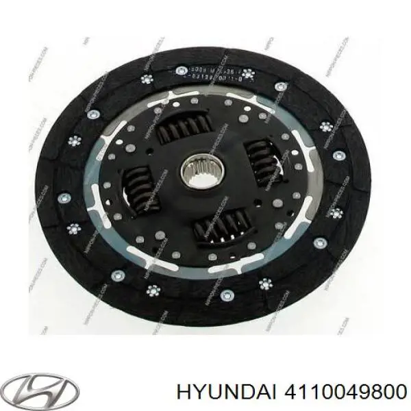 4110049800 Hyundai/Kia disco de embrague