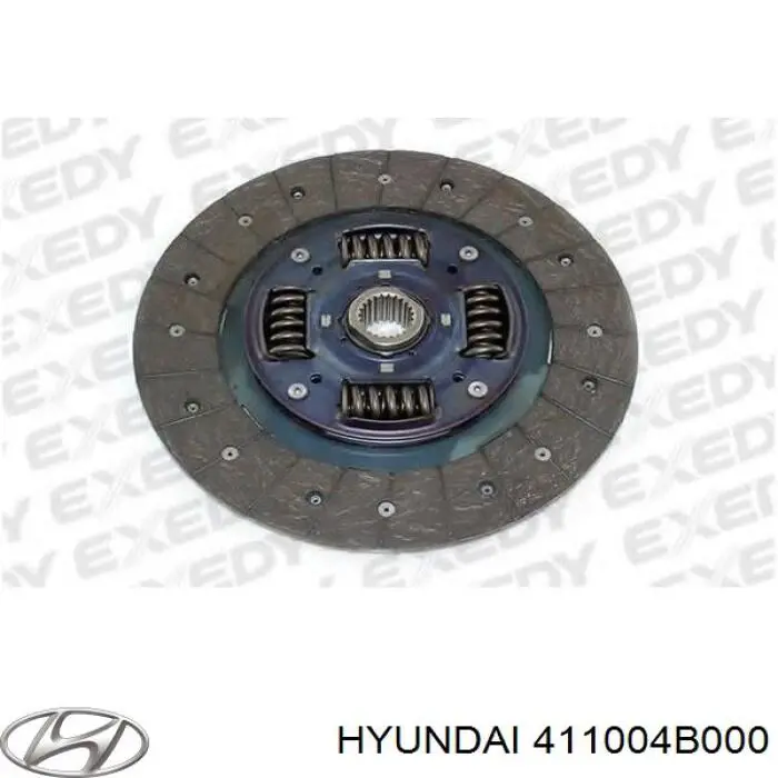 411004B080 Hyundai/Kia Disco de embrague