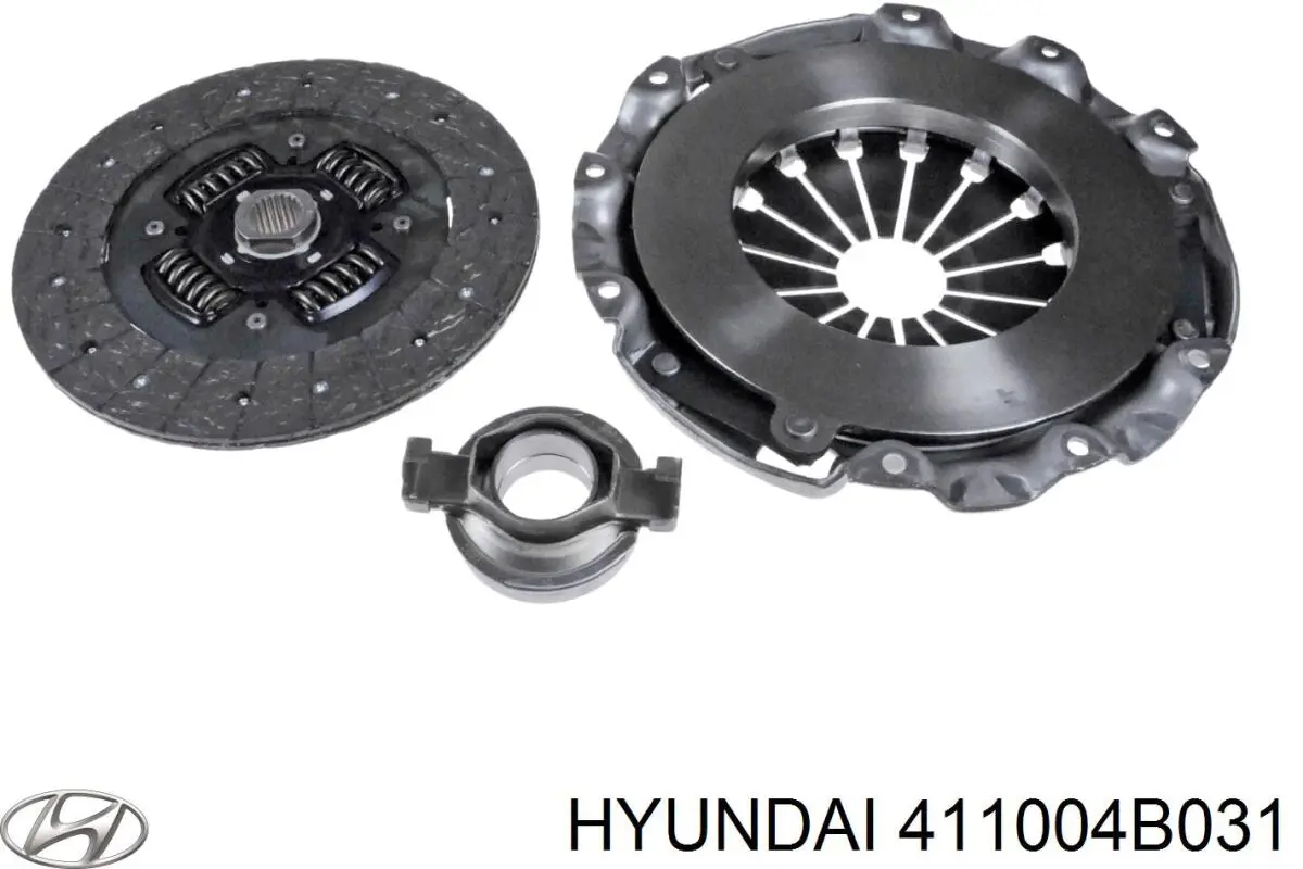 411004B031 Hyundai/Kia disco de embrague