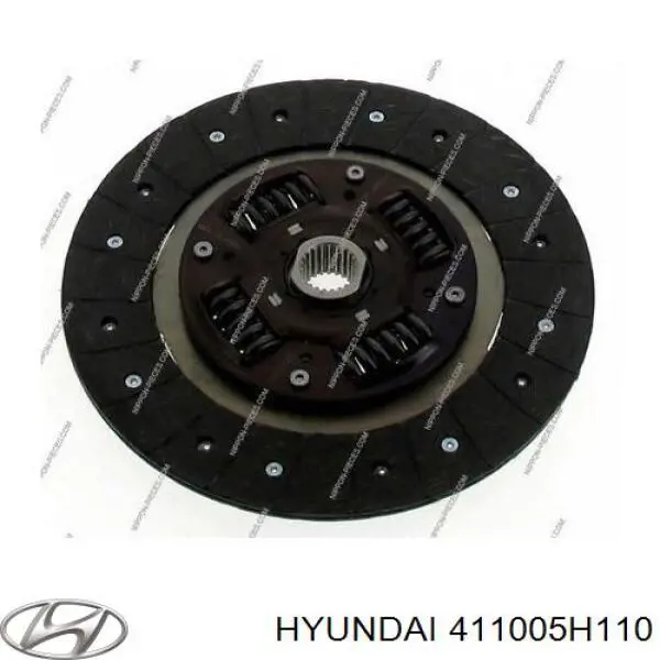 411005H110 Hyundai/Kia disco de embrague