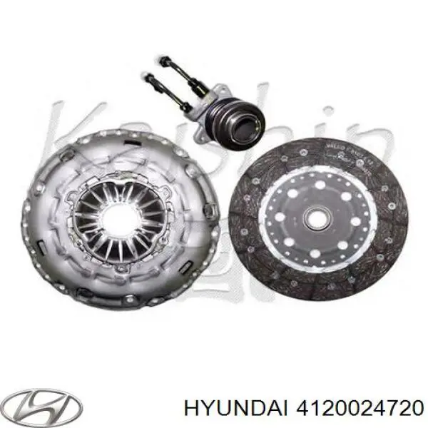 Mecanismo de embrague Hyundai/Kia 4120024720 precio, desde 113,26 EUR