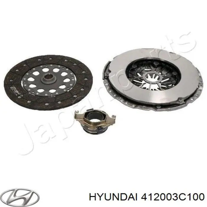 Kit de embrague Hyundai/Kia 412003C100