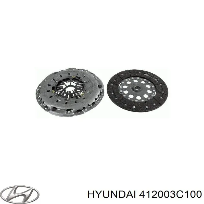 Comprar 412003C100 Hyundai/Kia Kit de embrague completo