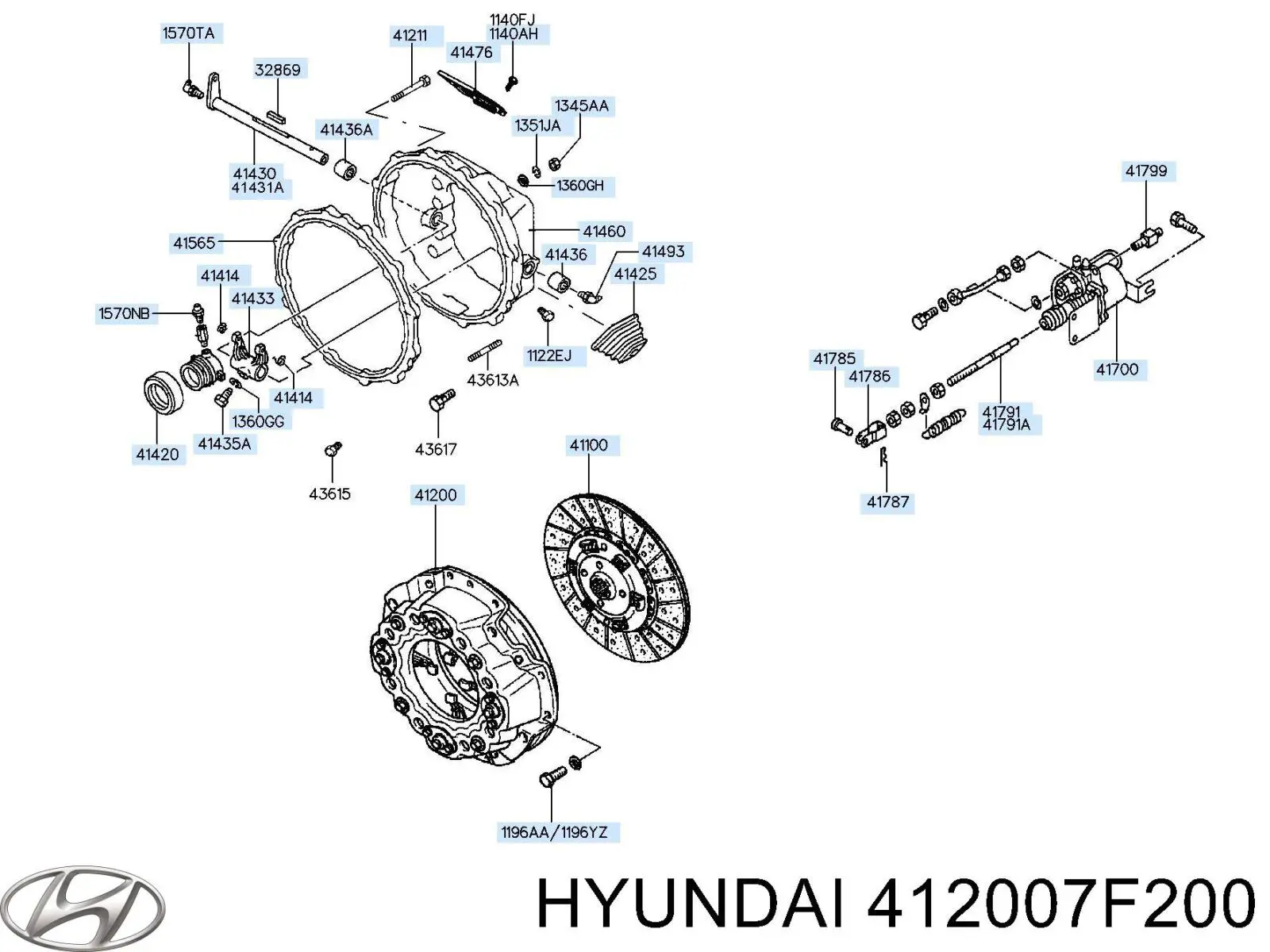 412007F200 Hyundai/Kia