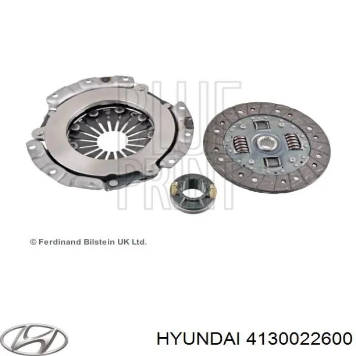 Plato de presión del embrague Hyundai Accent 1
