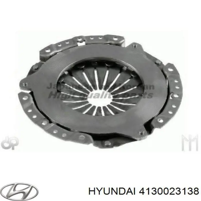 4130023138 Hyundai/Kia plato de presion del embrague funcion
