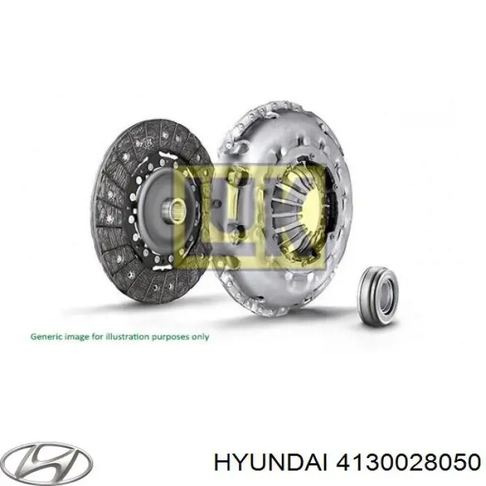 Plato de presión del embrague Hyundai/Kia 4130028050