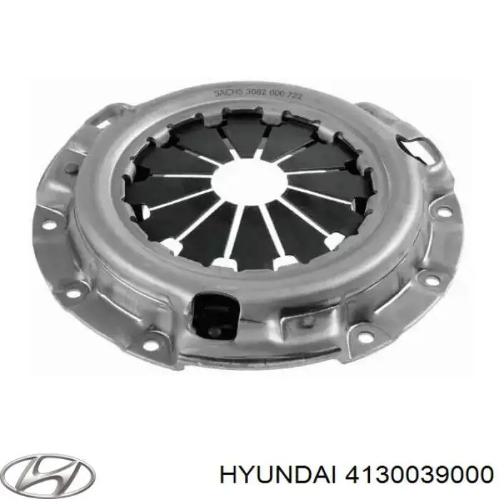 4130039000 Hyundai/Kia plato de presion del embrague funcion