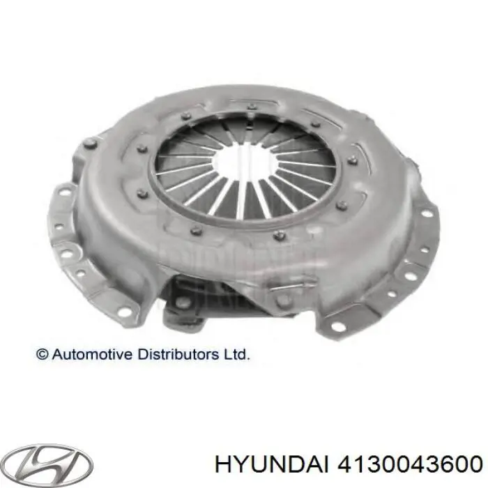 4130043600 Hyundai/Kia plato de presión del embrague