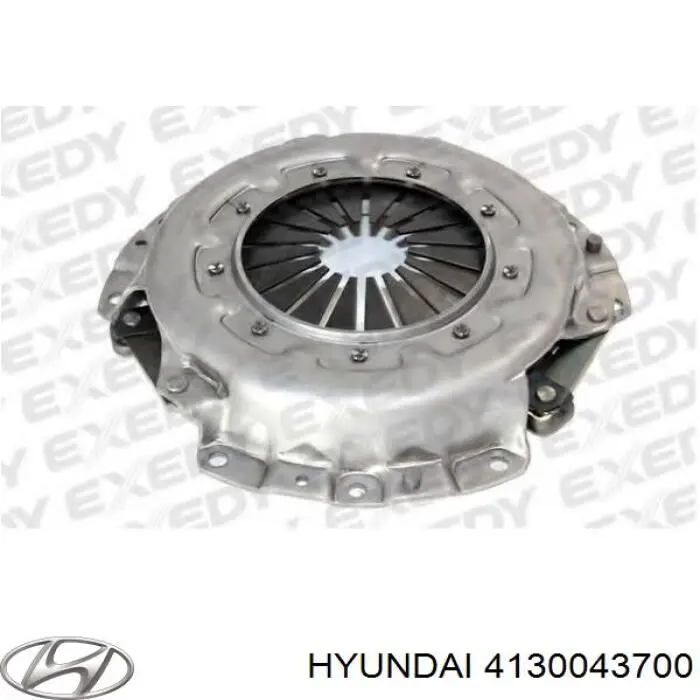 Plato de presión del embrague Hyundai/Kia 4130043153