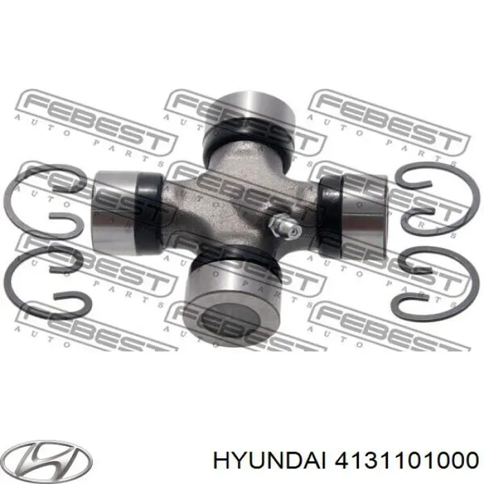 4131101000 Hyundai/Kia cruceta de árbol de cardán trasero