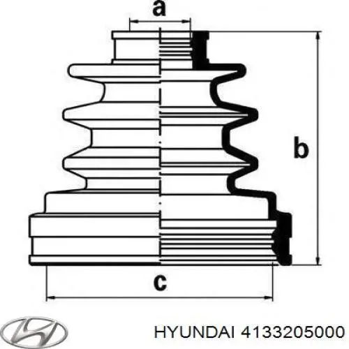 4133205000 Hyundai/Kia