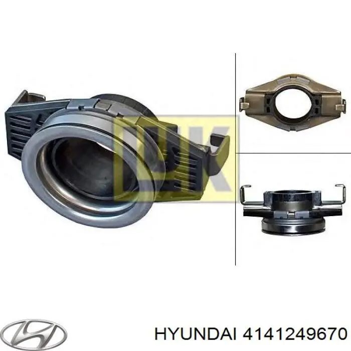 Cojinete de desembrague Hyundai/Kia 4141249670 precio, desde 29,10 EUR