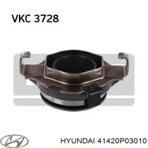 0K4H116510 Hyundai/Kia cojinete de desembrague