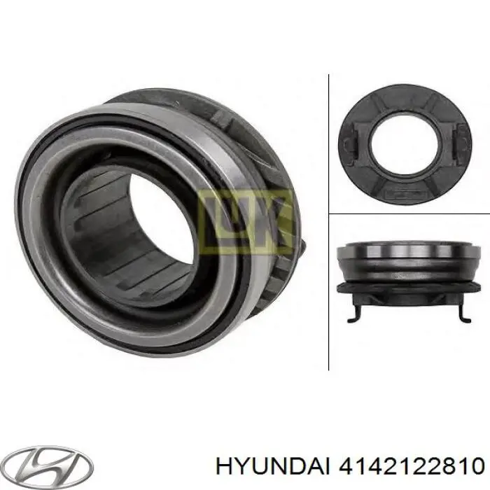 Cojinete de desembrague Hyundai Accent 1