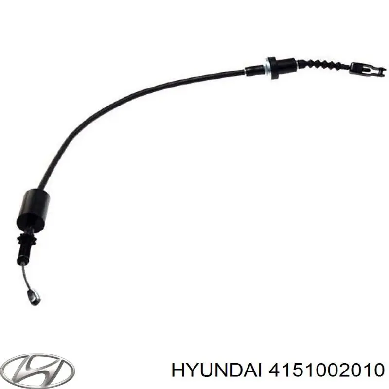 4151002010 Hyundai/Kia cable de embrague