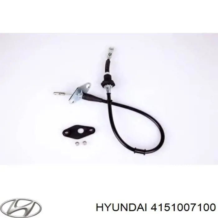 4151007100 Hyundai/Kia Cable de accionamiento del embrague