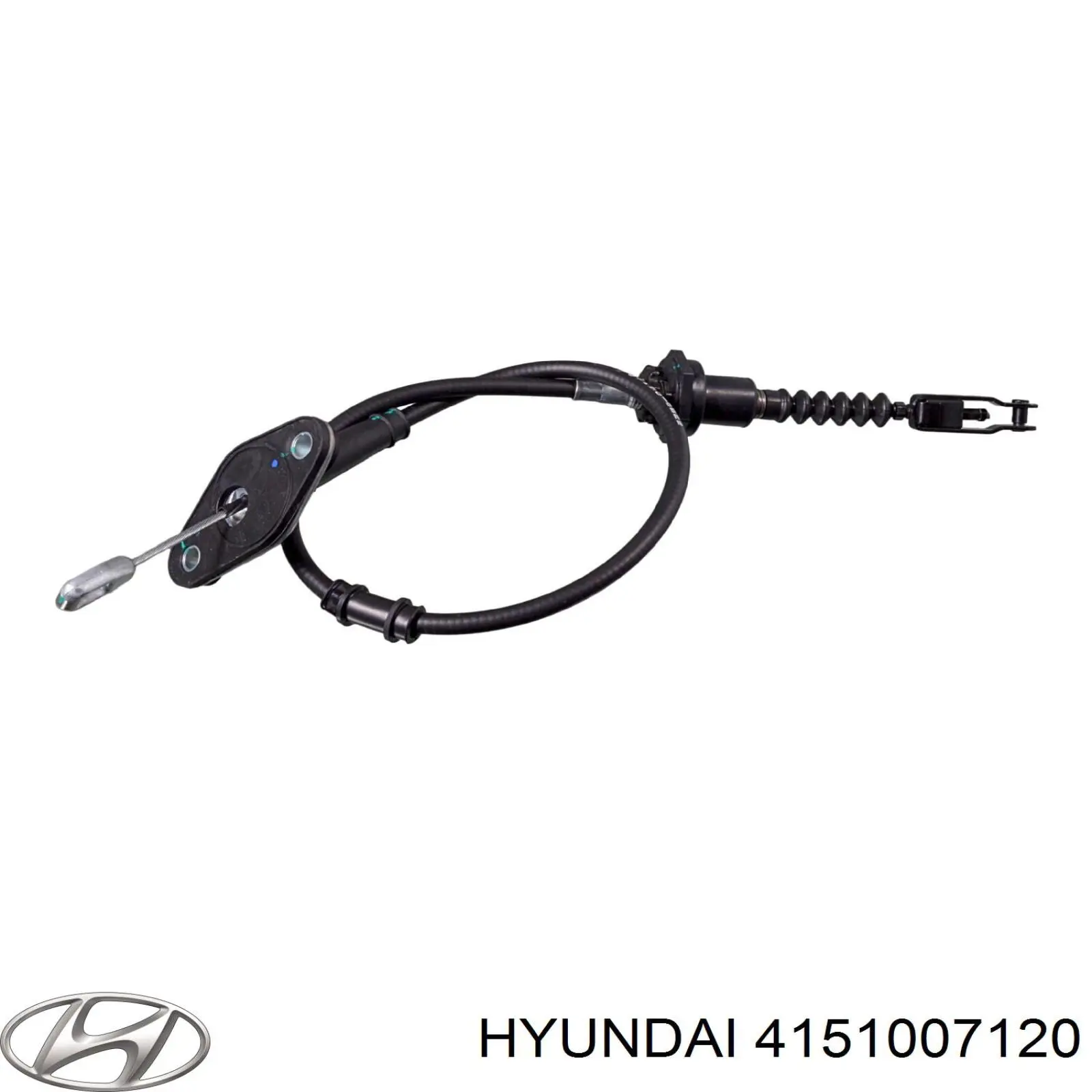 4151007120 Hyundai/Kia cable de embrague