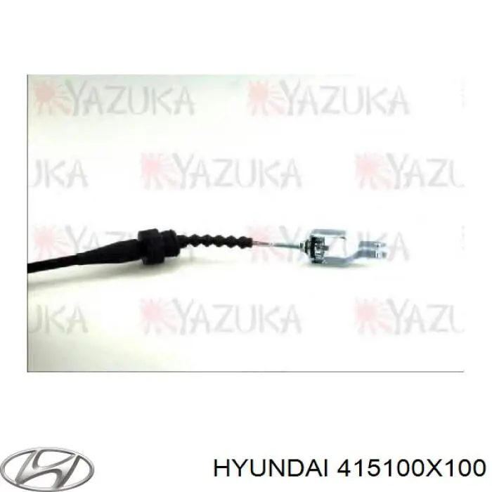 415100X100 Hyundai/Kia cable de embrague