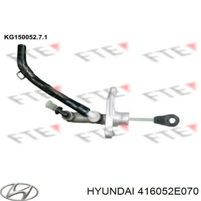 416052E070 Hyundai/Kia cilindro maestro de embrague