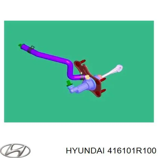 416101R100 Hyundai/Kia cilindro maestro de embrague